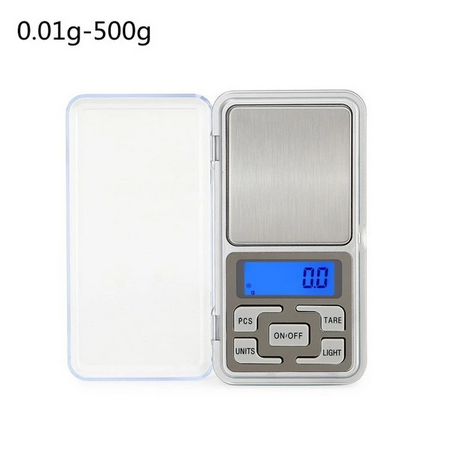 Digitálna vrecková váha - 0,01 g až 500 g – Obrázok 2