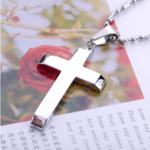 Kríž - prívesok z chirurgickej ocele