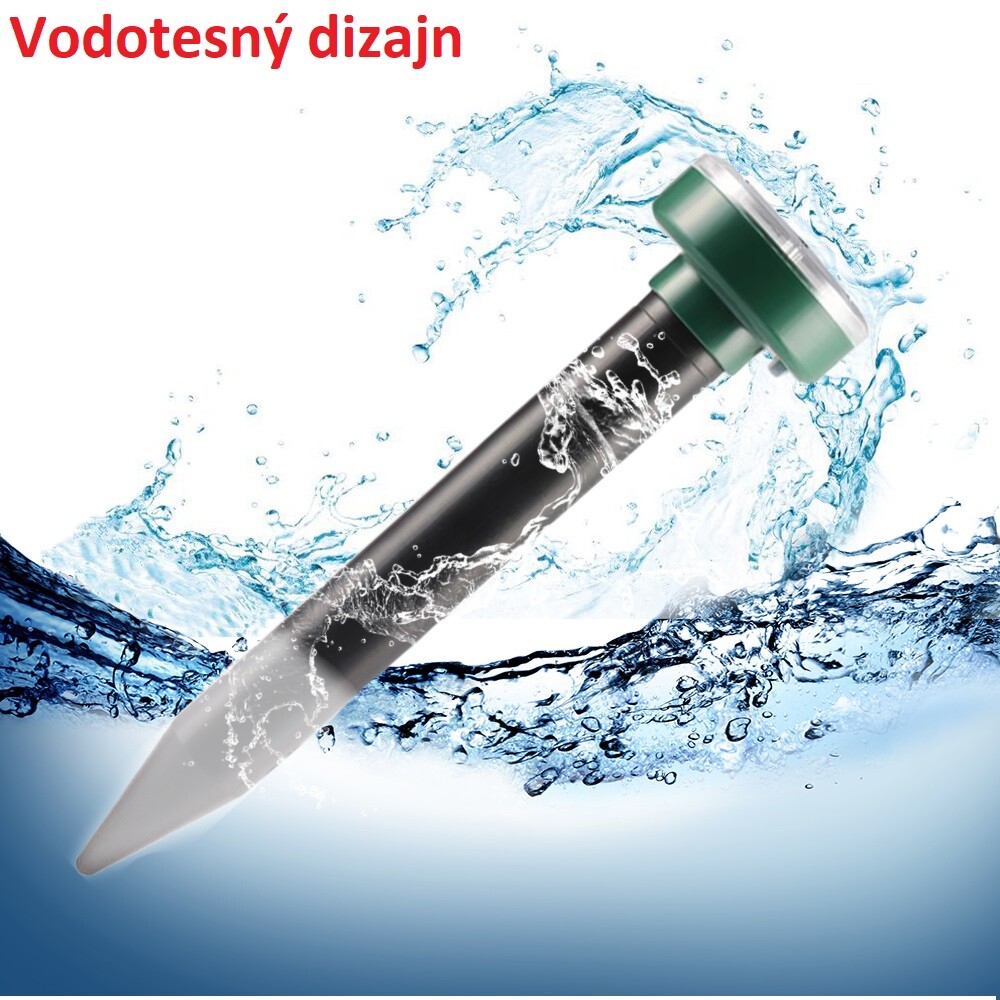 Solárny odpudzovač krtkov a hlodavcov - 1ks – Obrázok 2