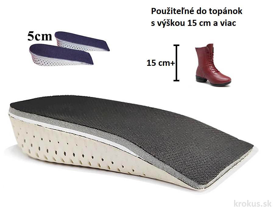 Vložky na zvýšenie postavy