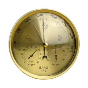 Barometer - 130mm - s teplomerom a vlhkomerom