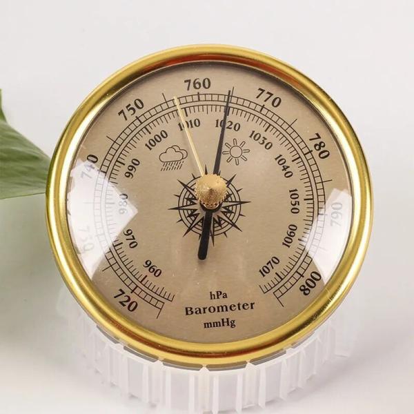 Tlakomer - barometer - mosadzný