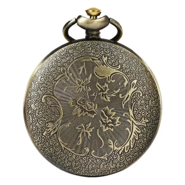 Kompas - zdobený, v bronzovej farbe