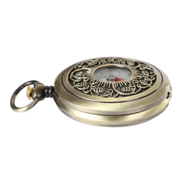 Kompas - zdobený, v bronzovej farbe