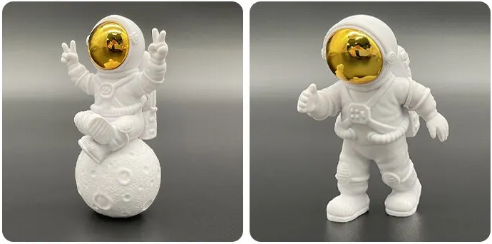 Lampa - Mesiac a traja astronauti
