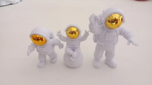 Lampa - Mesiac a traja astronauti