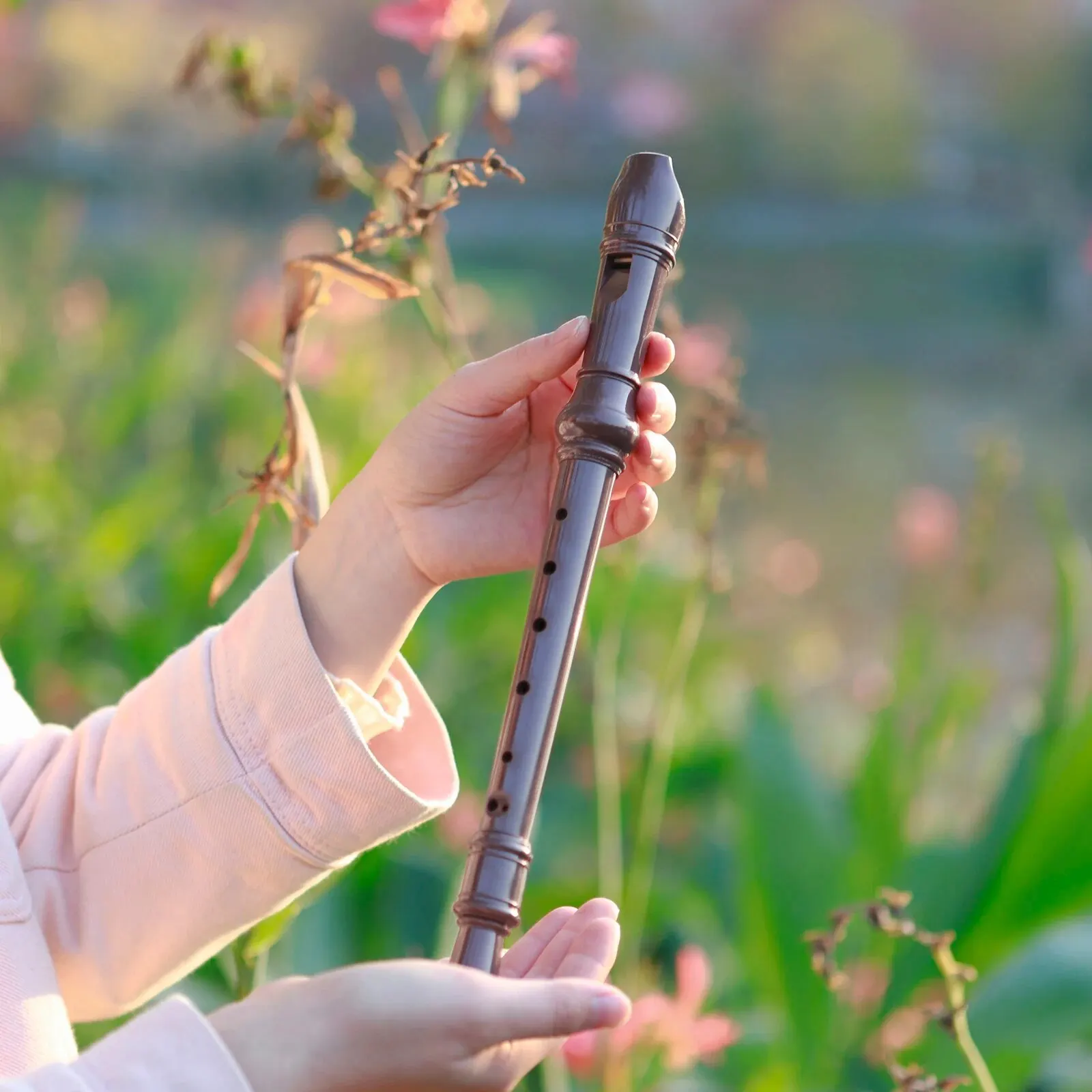 Klarinet - čokoládovohnedý - slonovinový