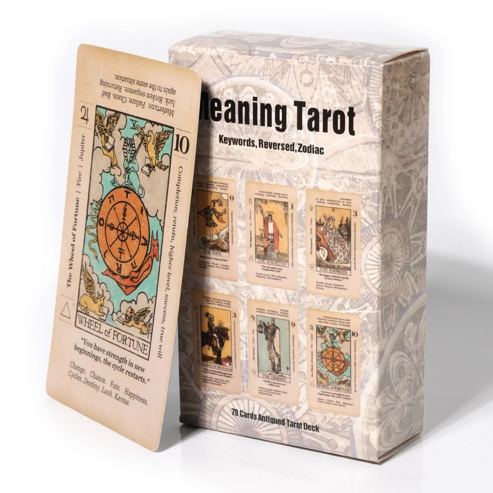 Tarotové karty - Rider Waite Tarot, s významom – Obrázok 8
