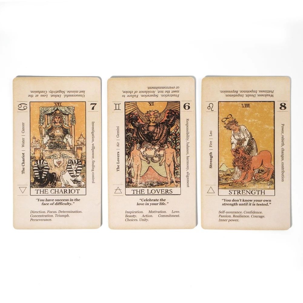 Tarotové karty - Rider Waite Tarot, s významom – Obrázok 7