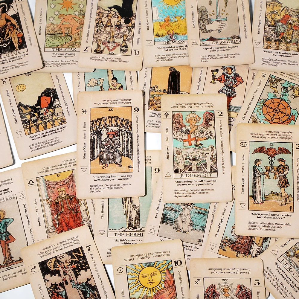 Tarotové karty - Rider Waite Tarot, s významom – Obrázok 4