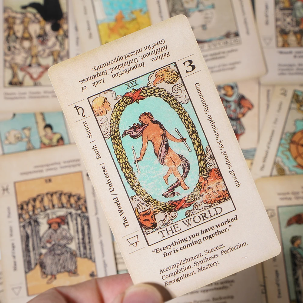 Tarotové karty - Rider Waite Tarot, s významom – Obrázok 2